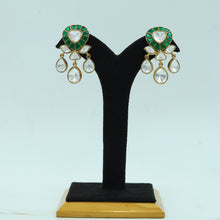 Sabyasachi Inspired Moissanite Light Earring Kundan Earring 16634-87