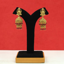 Jhumki Temple Earring 12360-28