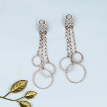 Rose Gold Zircon/AD Earring 3306-7371