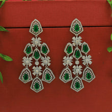 Danglers Zircon/AD Earring 21846-34