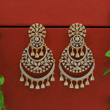 Chandbali Zircon/AD Earring 21327-69