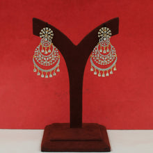 Chandbali Zircon/AD Earring 21327-69