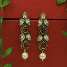 Designer Polki Earring 22432-21