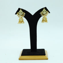 5 Lines Layered Long Neck Kundan Necklace Set 14289-56