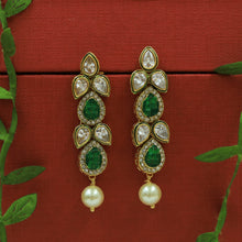 Designer Polki Earring 22432-21