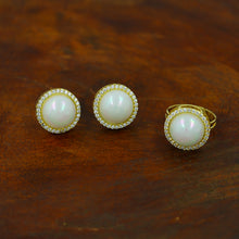 Tops/Studs Zircon/AD Earring 13007-34