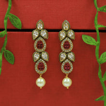 Designer Polki Earring 22432-21