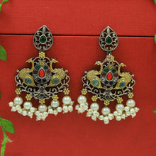 Danglers Oxidized Earring 21251-28