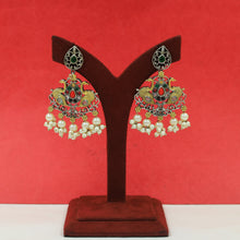 Danglers Oxidized Earring 21251-28