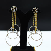 Gold Zircon/AD Earring 9044-3304