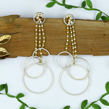 Gold Zircon/AD Earring 9044-3304