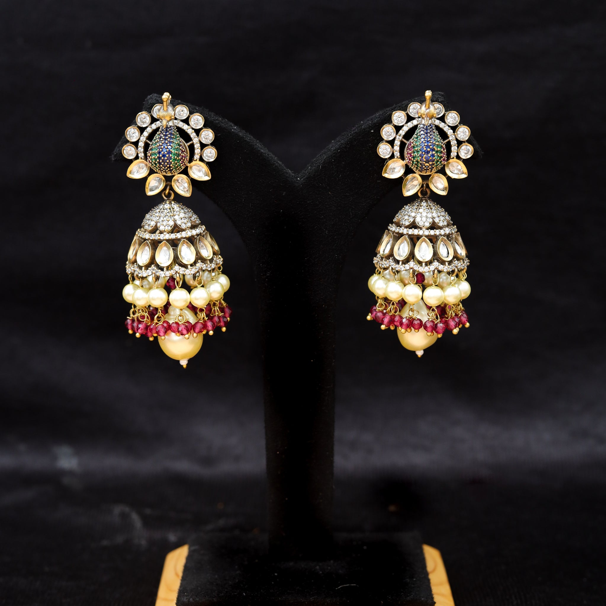 Jhumki Kundan Earring 10914-42