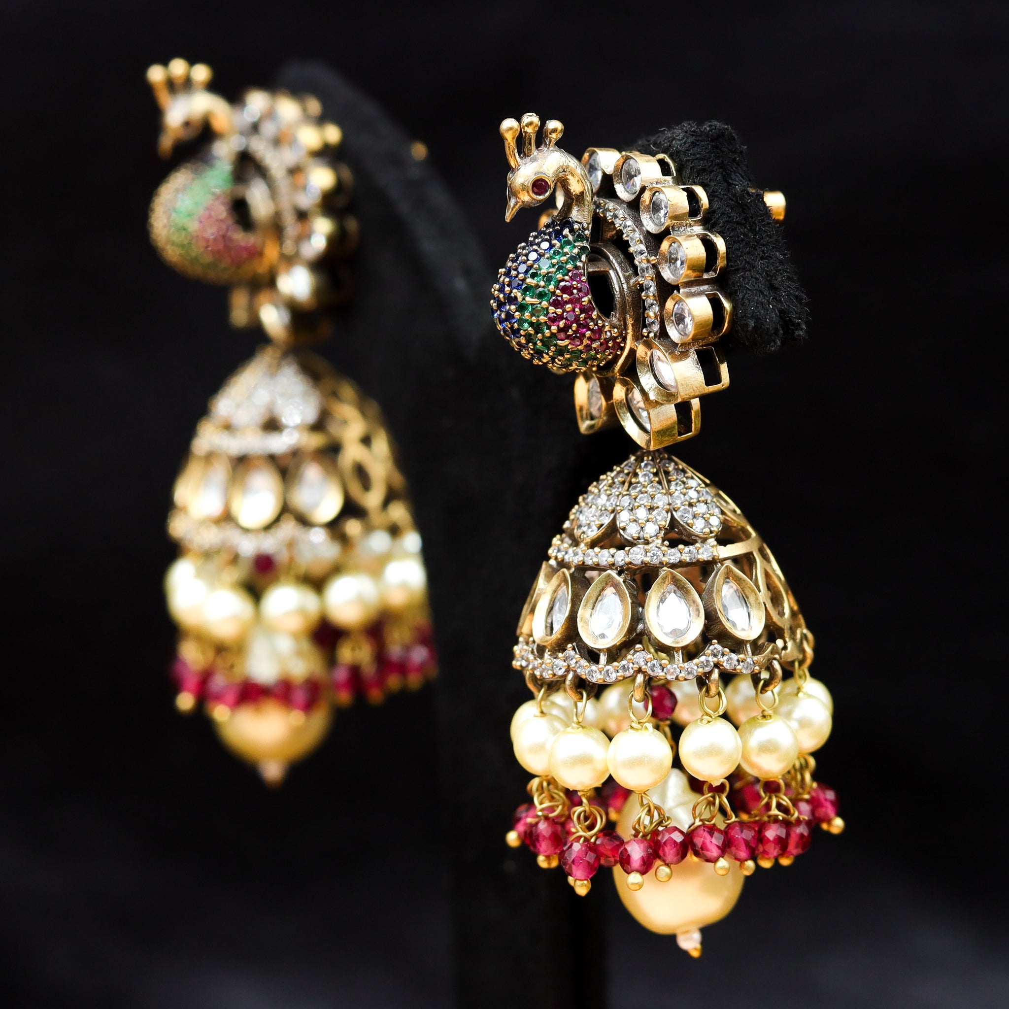 Jhumki Kundan Earring 10914-42