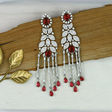 Danglers Zircon/AD Earring 7392-34