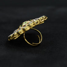 Green Polki  Ring 13348-0350