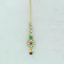 Ruby Green Maang Tikka 12513-8979