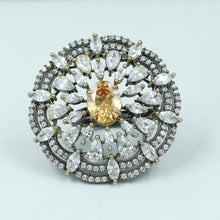 Adjustable Zircon/AD Ring 8975-100