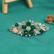 Green AD/Zircon  Bracelet 17806-4988