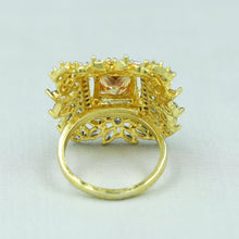 Adjustable Zircon/AD Ring 8964-100