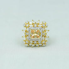Adjustable Zircon/AD Ring 8964-100