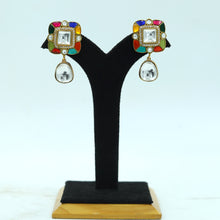 Sabyasachi Inspired Moissanite Choker Kundan Necklace Set 16813-87