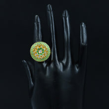 Adjustable Kundan Ring 8982-100