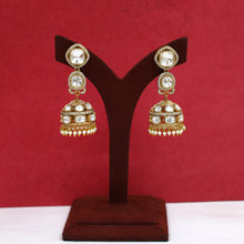 Moissanite Jhumki Kundan Earring 19997-87