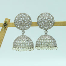 Silver Gold Look Earring 17952-5134
