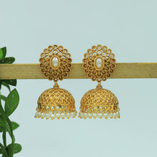 Jhumki Gold Look Earring 4764-33