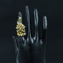 Adjustable Zircon/AD Ring 8938-100