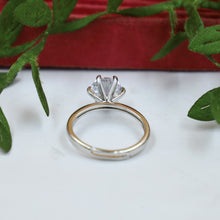 Zircon/AD Solitaire Ring 19406-69