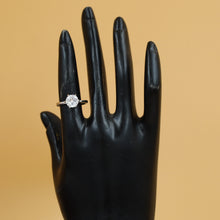 Zircon/AD Solitaire Ring 19406-69