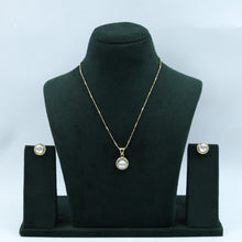 Light Kundan Pendant Set 15648-28