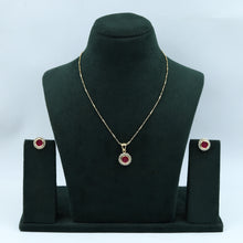 Light Kundan Pendant Set 15648-28