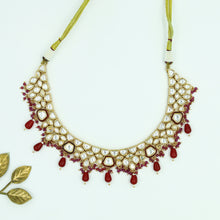Round Neck Kundan Necklace Set 6367-28