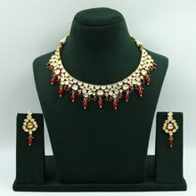 Round Neck Kundan Necklace Set 6367-28