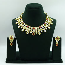 Round Neck Kundan Necklace Set 5876-28