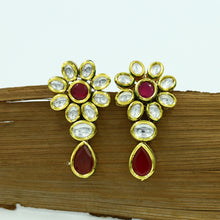 Round Neck Kundan Necklace Set 5876-28