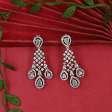 Round Neck Zircon/AD Necklace Set 6197-08