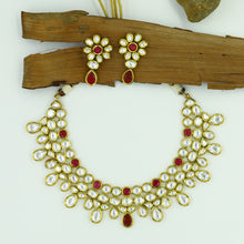 Round Neck Kundan Necklace Set 5876-28