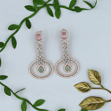 Rose Gold Zircon/AD Earring 5487-69