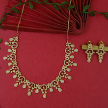 Round Neck Jadau Necklace Set 5990-65