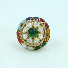 Sabyasachi Inspired Adjustable Ring 15807-28