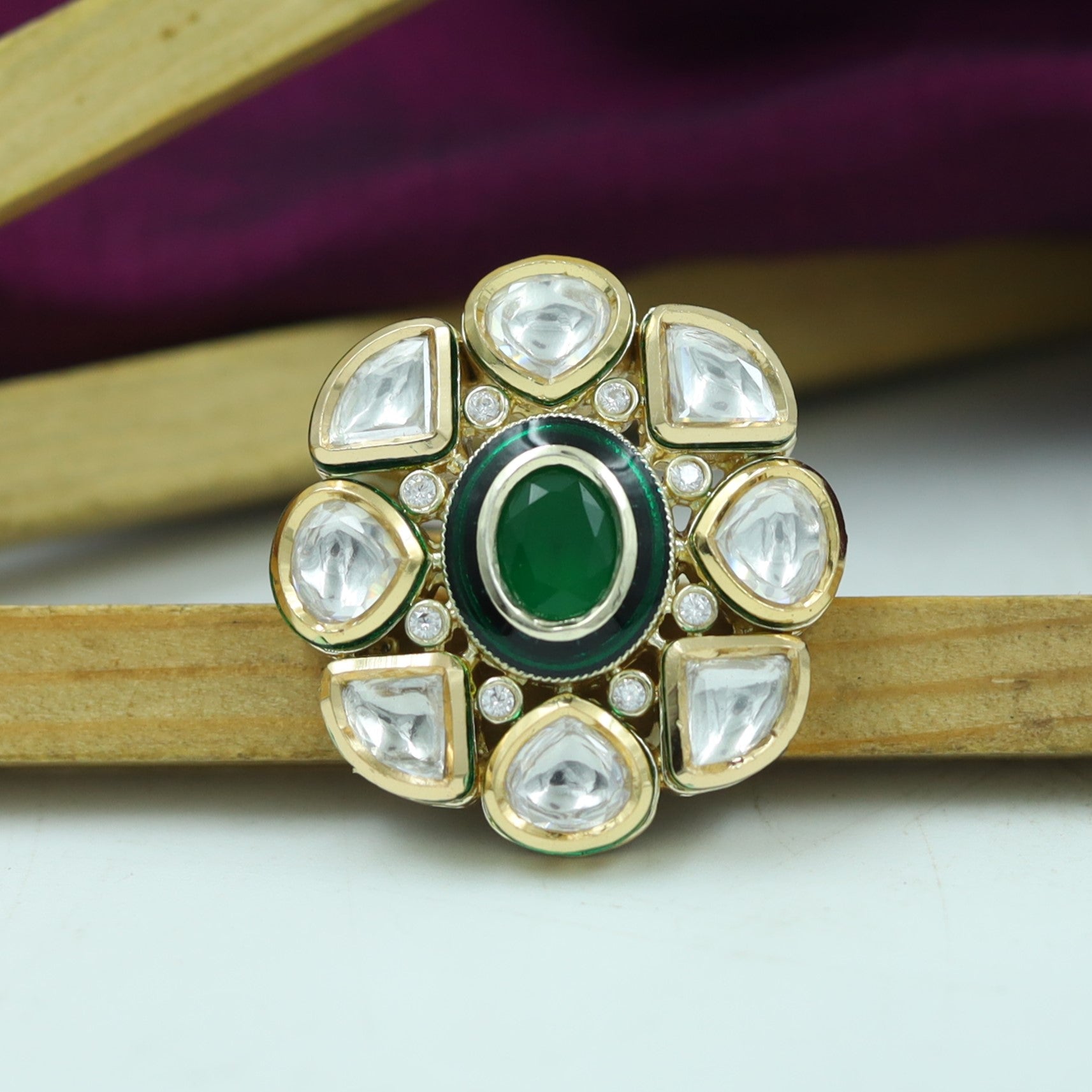 Kundan Ring 16118-34