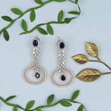 Rose Gold Zircon/AD Earring 5487-69