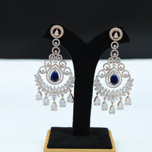 Blue Zircon/AD Earring 9854-4999