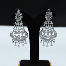 Silver Plated Zircon/AD Earring 4600-8665