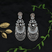 Rose Gold Zircon/AD Earring