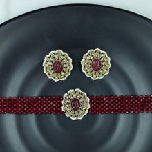 Choker Antique Necklace Set 4655-33