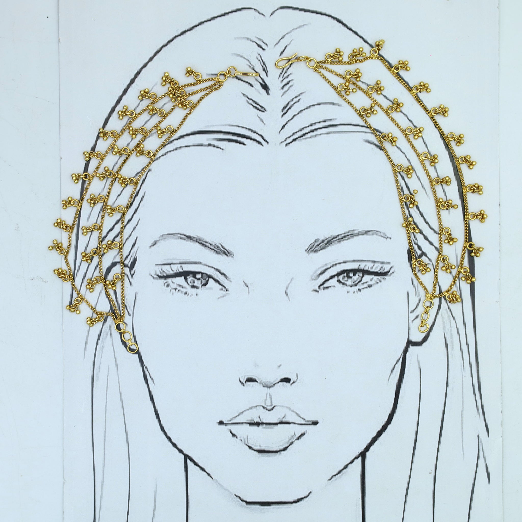 Antique Gold Kan Chain 10188-28